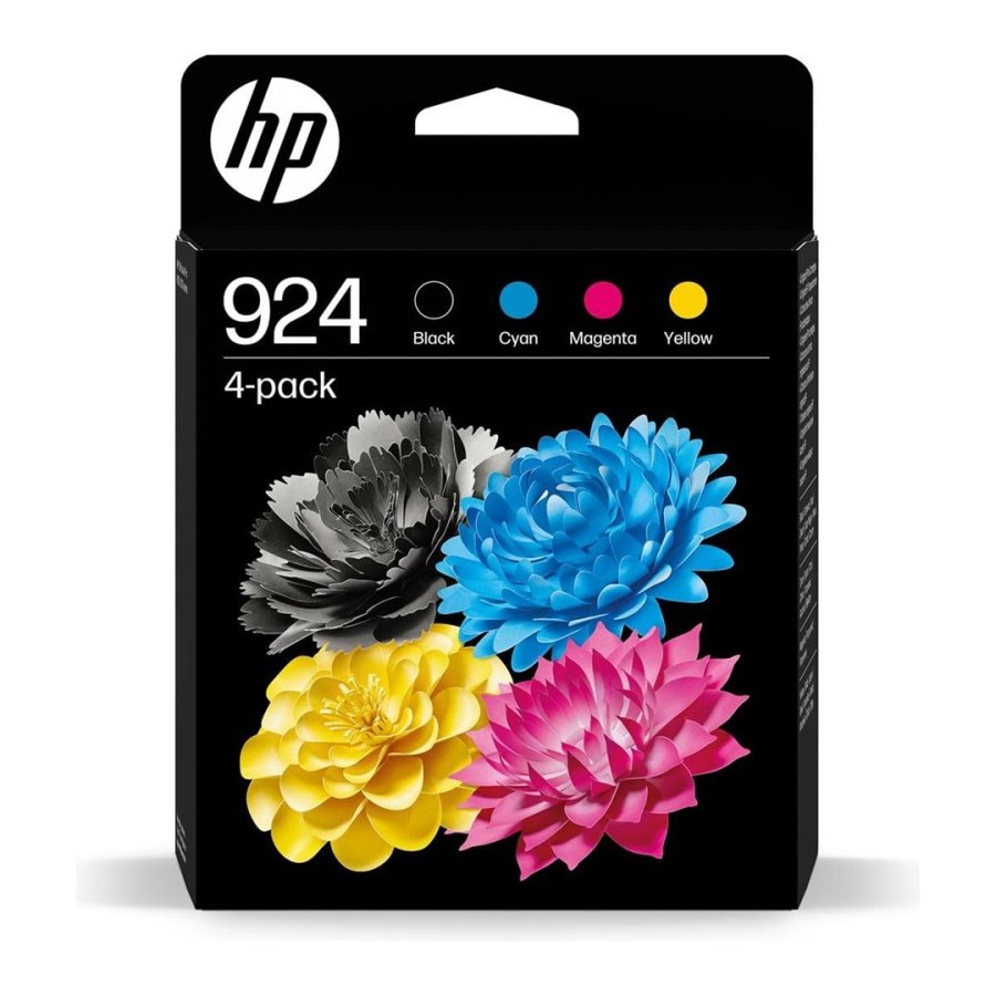 HP 924 original blkpatron, CMYK kombipakke med 4 stk. #2