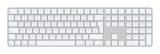 Apple Magic tastatur Universel USB + Bluetooth QWERTZ Tysk Hvid #2