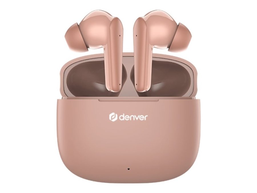 Denver TWE-48DR Headset True Wireless Stereo (TWS) I rerne Opkald/musik Bluetooth Rose #2