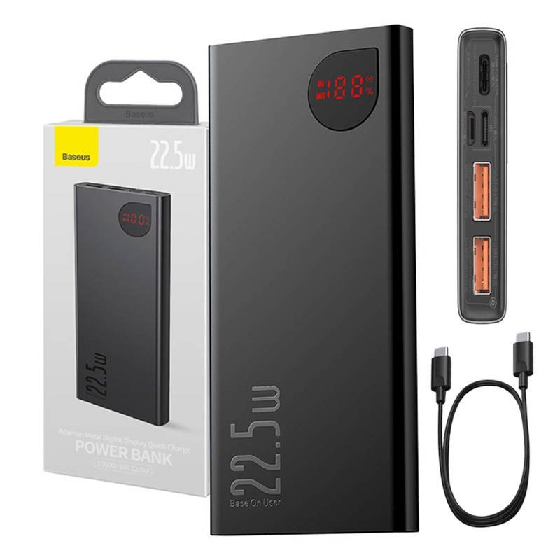 Adaman 22.5W Quick Charge Powerbank 10000mAh Black #2