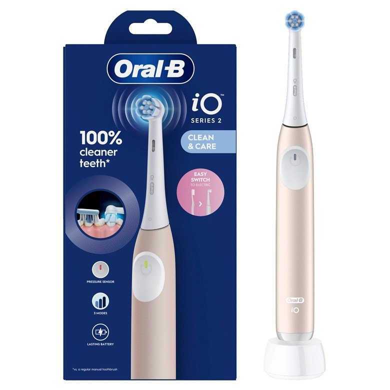 Braun iOS2.1C9.0P Oral-B iO2 Electric Toothbrush Calm Pink #1