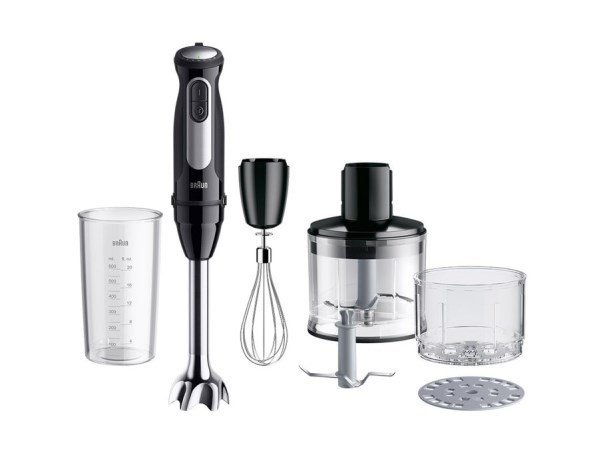 Braun MultiQuick 5 MQ55.254MBK 0,5 L Nedsnkning blender 1000 W Sort, Rustfrit stl #3