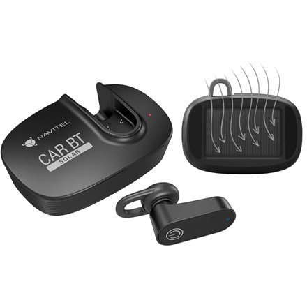 Navitel Solar Car BT Headset Trdls I rerne Bil Bluetooth Sort #2