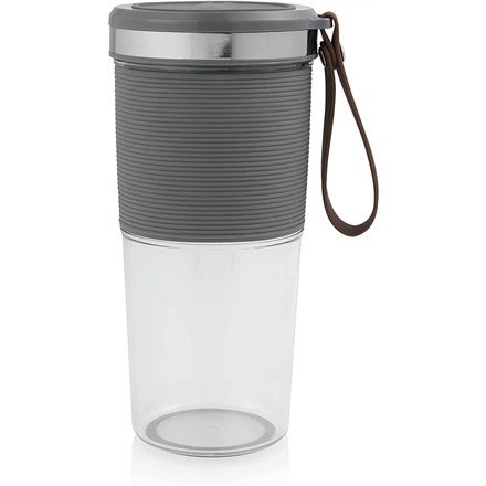 Tristar BL-4475 blender 0,4 L Sportsblender 50 W Gr, Rustfrit stl, Transparent #2