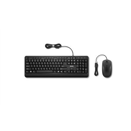 Lenovo | 160 Combo | Keyboard | Wired | Mouse included | US | Black | USB-A 2.0 #1