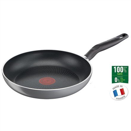 TEFAL | Super Start Pan | C2730653 | Frying | Diameter 28 cm | Suitable for induction hob | Fixed handle | Black #1
