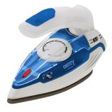 Camry CR 5040 | Steam travel iron | 1600 W | Water tank capacity 80 ml | Continuous steam 10 g/min | Steam boost performance 50 g/min | Blue/White #1
