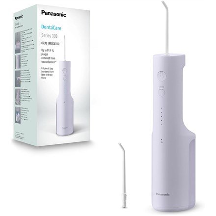 Panasonic Oral Irrigator EW-DJ26-A303 | 200 ml | 2 Heads | White #1