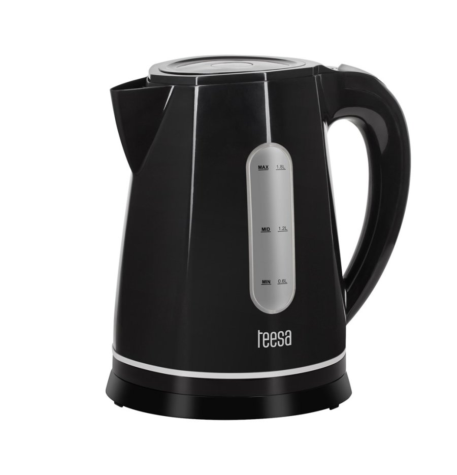 TEESA Electric Kettle, 2200 W, Black, 1.8L #1