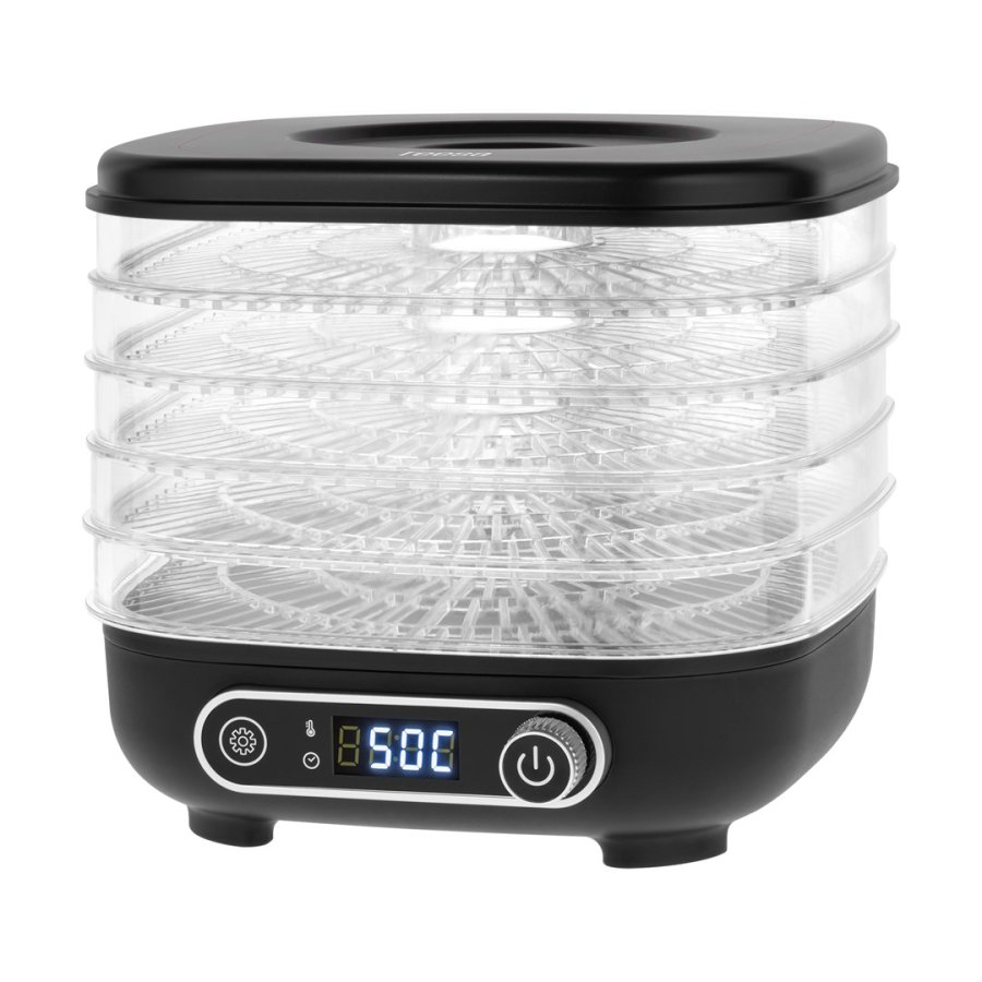 Drying machine for mushrooms, vegetables, fruit, 300W, 5 sieves, display, convection, TEESA #1