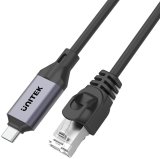 Unitek Ethernet USB C RJ-45 LAN cable, network cable, 3m #1