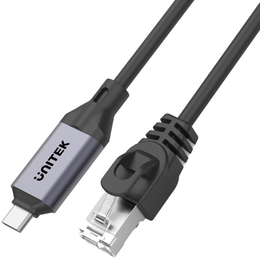 Unitek Ethernet USB C RJ-45 LAN cable, network cable, 3m #1