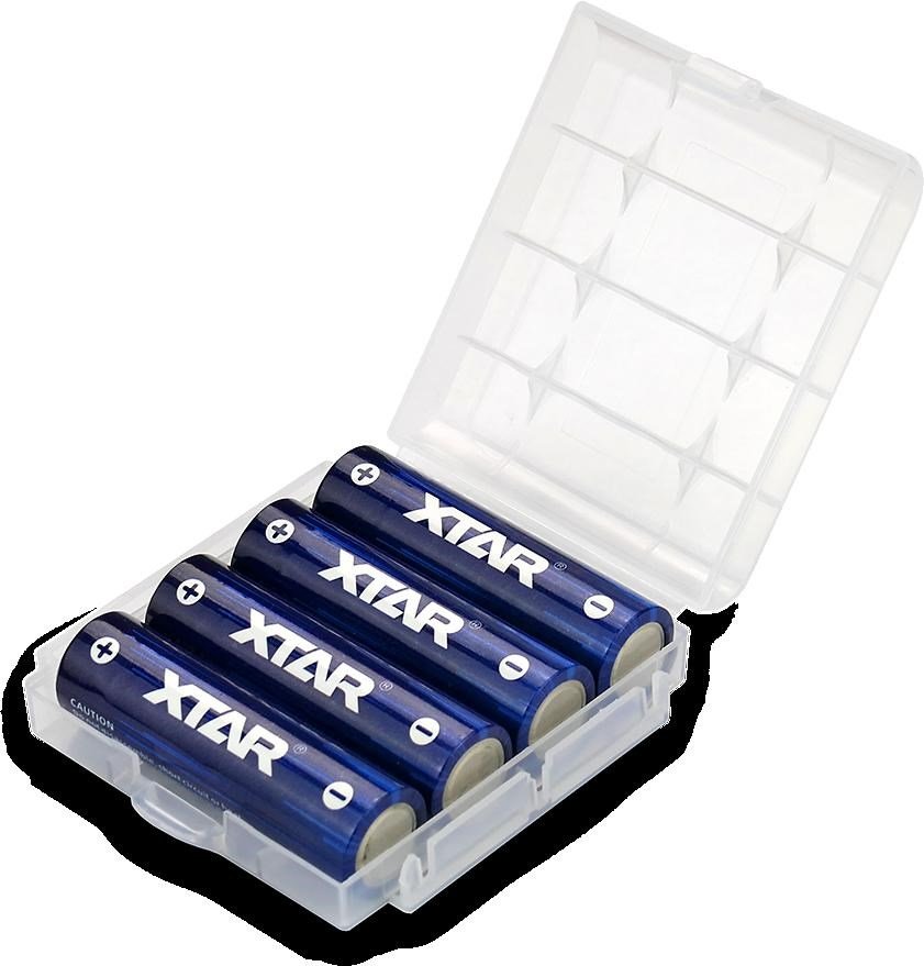Rechargeable batteries R06 / AA 1,5V Xtar 2500mAh (box of 4 pcs) with protection #1