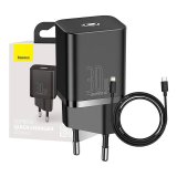 Baseus CCSUPJ01 oplader til mobil enhed Universel Sort Vekselstrm Hurtig opladning Indendrs #2