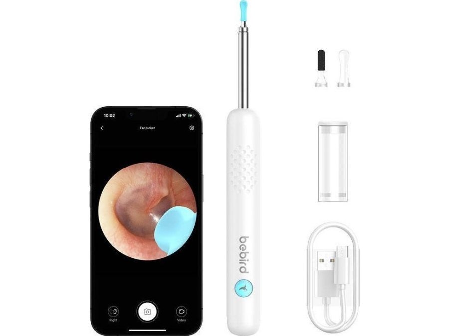Bebird R1 White | Otoscope with Ear Cleaning Camera | 1080p, 180mAh #1