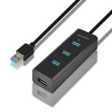Axagon HUE-S2BL interface hub USB 3.2 Gen 1 (3.1 Gen 1) Type-A 5000 Mbit/s Sort #2