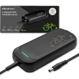 Qoltec Fast Charger for 36V Electric Scooter Bike | 42V | 2A | 5.5*2.1 | waterproof + power cable #1