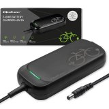 Qoltec Fast Charger for 36V Electric Scooter Bike | 42V | 2A | 5.5*2.5 | waterproof + power cable #1