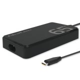 Qoltec 65W GaN Super Fast SLIM Wall Charger | XP | 5-20V | 3.25A | USB-C 3.1 | Laptop | MacBook |  Smartphone | + cable #1