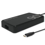 Qoltec 90W GaN Super Fast SLIM Wall Charger | XP | 5-20V | 4.5A | USB-C 3.1 | Laptop | MacBook | Smartphone | + cable #1