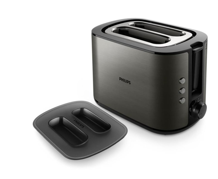 Philips Viva Collection HD2651/80 brdrister 8 2 skive(r) 950 W Titanium #2