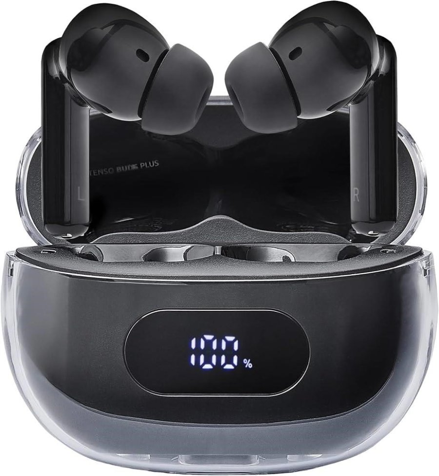 HEADSET BUDS PLUS T310AE/BLACK 3720310 INTENSO #1
