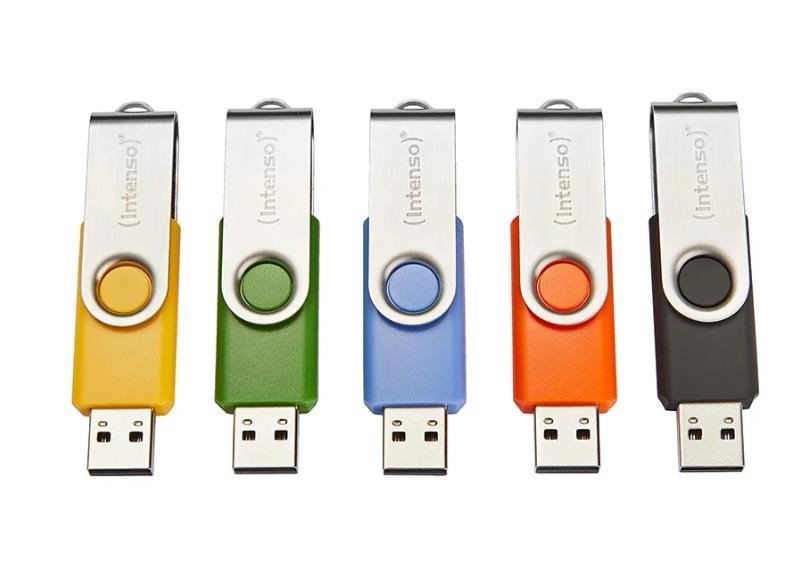MEMORY DRIVE FLASH USB2 5X32GB/MULTIPACK 3503585 INTENSO #1