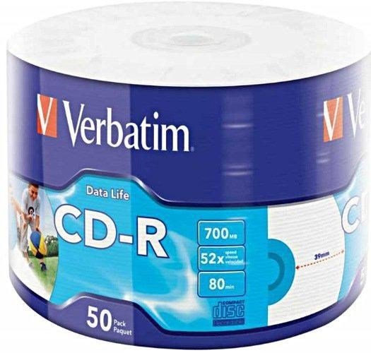 Verbatim 50x CD-R 700 MB 52x 50 stk #2