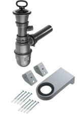 Siphon for a steel household sink ZYK_0100 #1