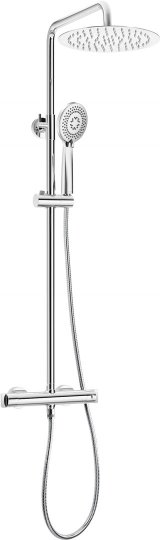 Showerhead with thermostatic mixing valve #1