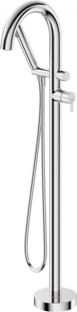 Freestanding bathtub mixer with shower set #1