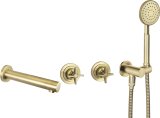 Concealed bath faucet with shower set #1