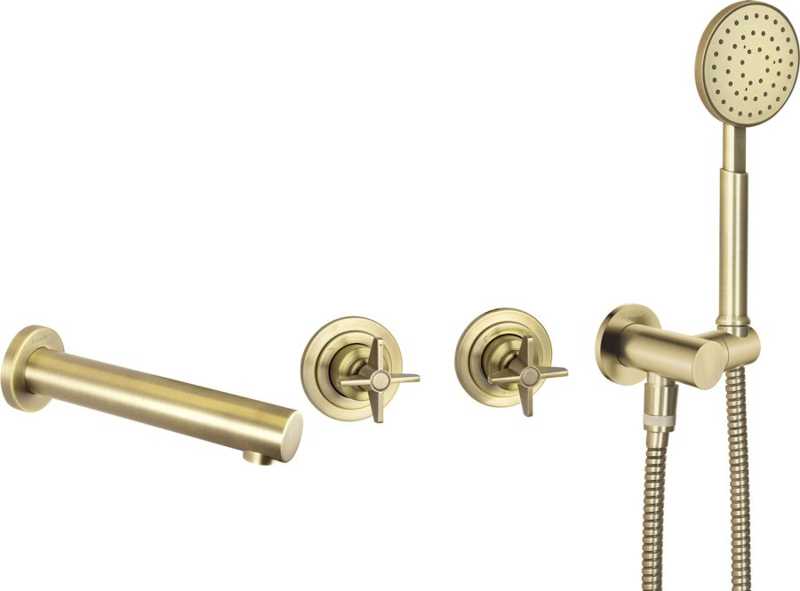 Concealed bath faucet with shower set #1