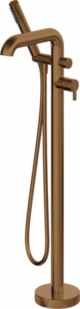 Freestanding bathtub mixer with shower set #1