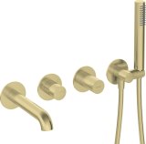 Concealed 4-hole bathtub mixer #1