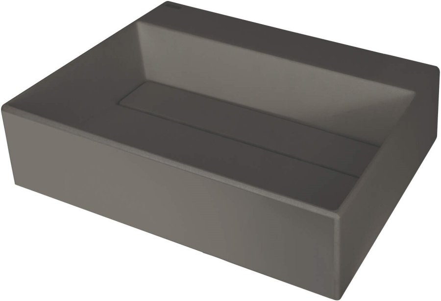 Granite countertop washbasin with a place for a tap - with a grille #1