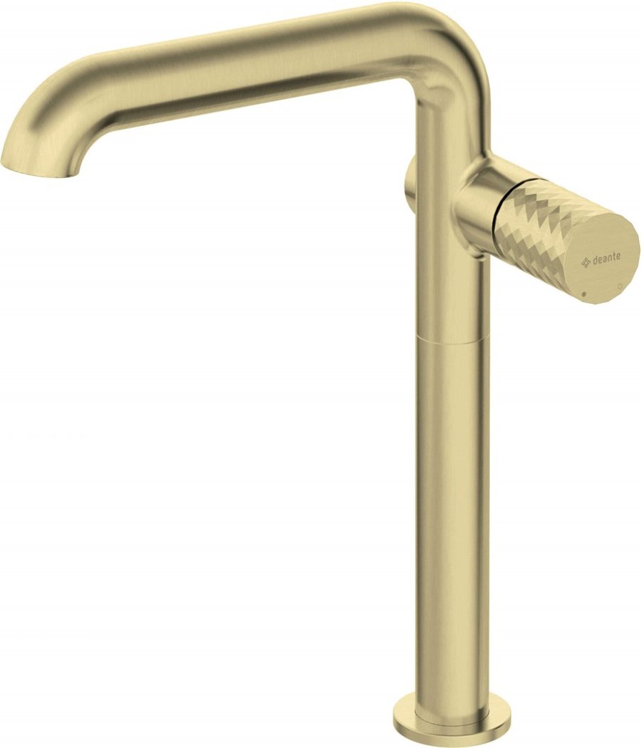 High basin faucet with rectangular spout #1