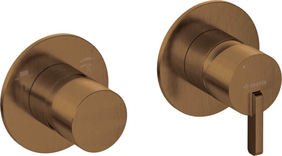 Shower mixer with shower switch - horizontal #1