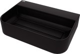 Granite countertop washbasin with a place for a tap - with a grille #1