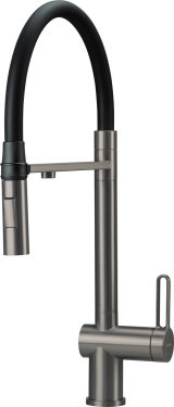 Kitchen mixer with water filter connection with flexible spout #1