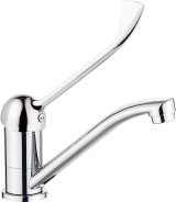 Washbasin mixer with swivel spout - with Clinic lever #1
