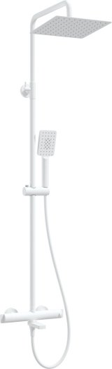 Rain shower with thermostatic bathtub faucet #1