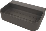 Granite countertop washbasin with a place for a tap - with a grille #1