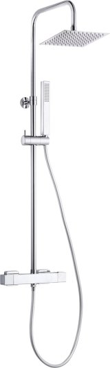 Rain shower with thermostatic mixer #1