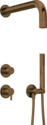 Concealed shower set with hand shower #1