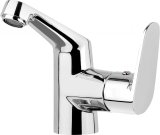Washbasin faucet with side lever #1