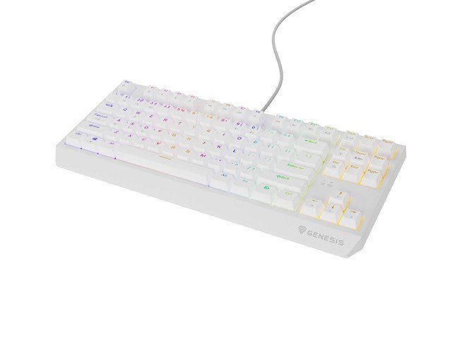KLAWIATURA DLA GRACZY GENESIS THOR 230 TKL US RGB MECHANICZNA OUTEMU RED BIAA HOT SWAP #2