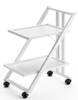 ARREDAMENTI SIMPATY Service Trolley - 64 x 45 cm, White #1