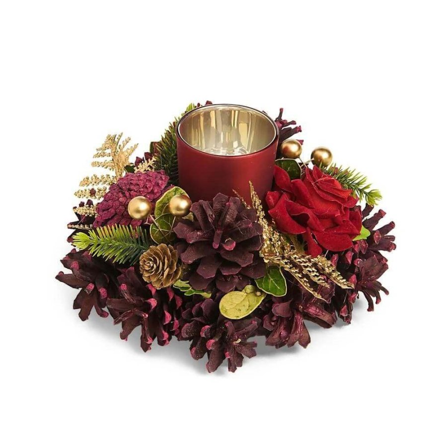 RITUALI DOMESTICI QUASIROSSO Tealight Candlestick Sphere #1