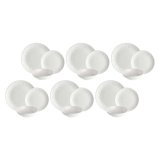 LA PORCELLANA BIANCA SOGNANTE Zestaw stoowy (18 elementw) #1